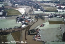 Hochwasser 2002/2003 in Münster